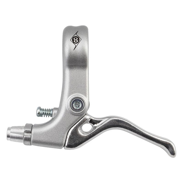 Origin8 Brake Levers Origin8 Mini-Trigger Lever Silver/Silver Left Hand 1 Finger Short