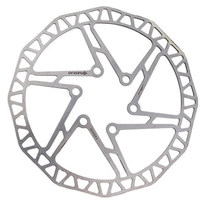 Origin8 Brakes Origin8 SpeedCheck One-Piece Rotor 140mm Silver Rotor