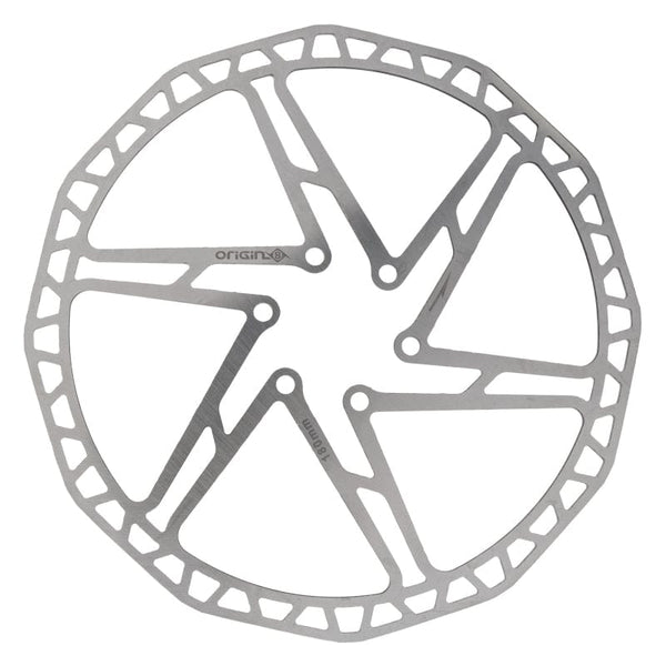 Origin8 Brakes Origin8 SpeedCheck One-Piece Rotor 180mm Silver Rotor