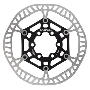 Origin8 Brakes Origin8 SpeedCheck Two-Piece Floating Rotor 140mm Black Rotor