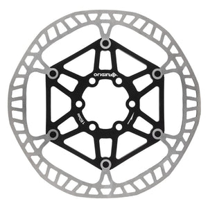 Origin8 Brakes Origin8 SpeedCheck Two-Piece Floating Rotor 160mm Black Rotor