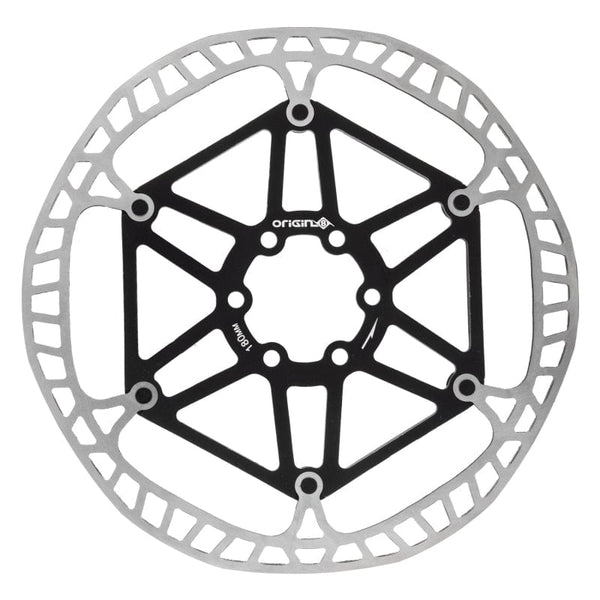 Origin8 Brakes Origin8 SpeedCheck Two-Piece Floating Rotor 180mm Black Rotor