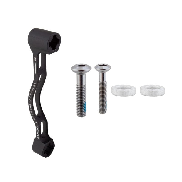 Origin8 Brakes Origin8 TorqLite Post Mount Disc Adapter FT/RR Post Mount Post Mount Black +20mm