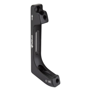 Origin8 Brakes Origin8 Vise Flat Mount to Post Mount Disc Adapter FT 140mm/160mm Flat Mount Post Mount Black +0mm