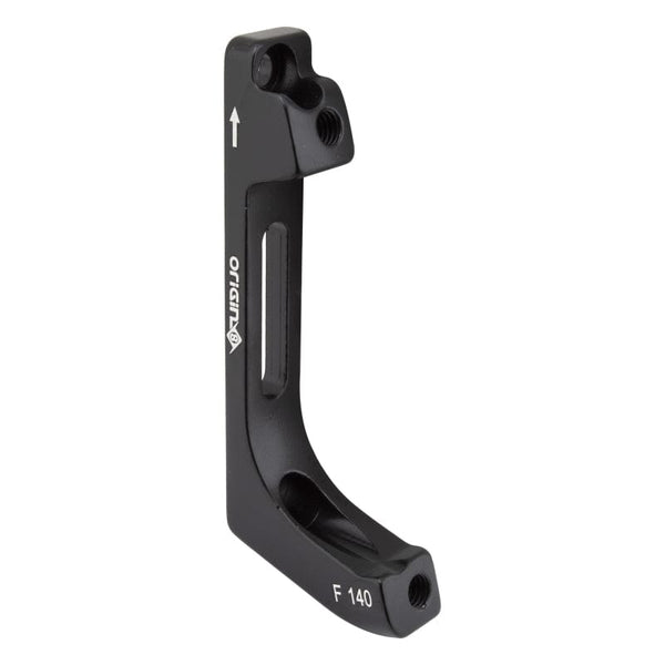 Origin8 Brakes Origin8 Vise Flat Mount to Post Mount Disc Adapter FT 140mm/160mm Flat Mount Post Mount Black +0mm