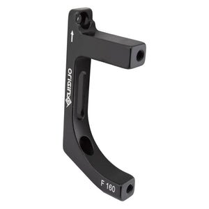 Origin8 Brakes Origin8 Vise Flat Mount to Post Mount Disc Adapter FT Flat Mount Post Mount Black +20mm