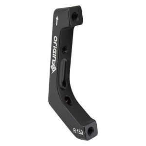 Origin8 Brakes Origin8 Vise Flat Mount to Post Mount Disc Adapter RR Flat Mount Post Mount Black +20mm