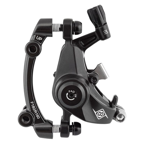 Origin8 Brakes Origin8 Vise II PM MTB Mechanical Disc Brake Frt or Rr disc brake Black