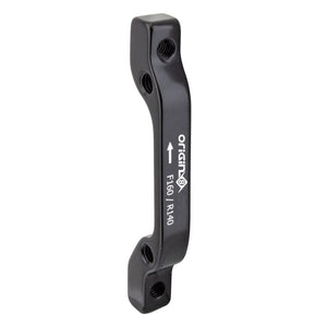 Origin8 Brakes Origin8 Vise IS Mount to Post Mount Disc Adapter FT/RR IS Mount Post Mount Black +0mm