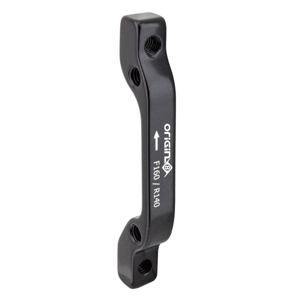Origin8 Brakes Origin8 Vise IS Mount to Post Mount Disc Adapter FT/RR IS Mount Post Mount Black +0mm