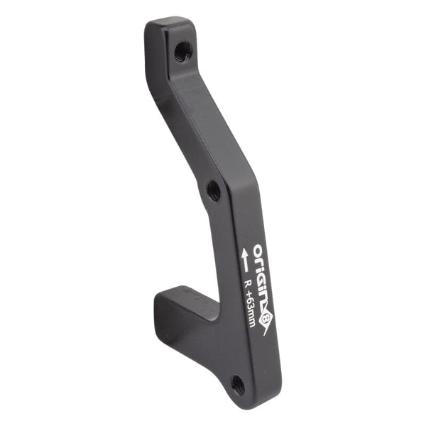 Origin8 Brakes Origin8 Vise IS Mount to Post Mount Disc Adapter RR 140mm to 203mm IS Mount Post Mount Black +63mm