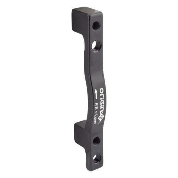 Origin8 Brakes Origin8 Vise Post Mount Disc Adapter FT/RR 160mm to 203mm Post Mount Post Mount Black +43mm
