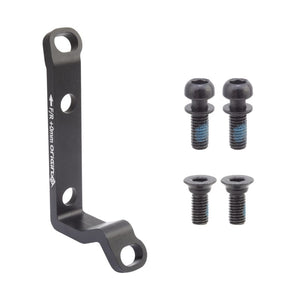 Origin8 Brakes Origin8 Vise Post Mount to Flat Mount Disc Adapter FT/RR 140mm/160mm/180mm Post Mount Flat Mount Black +0mm