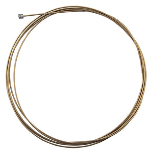 Origin8 Cables and Housing Origin8 SS SuperSlick Electrolysis Gear Cable Front or Rear 2800mm 1.1mm SS Gold MTB/Road