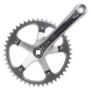 Origin8 Cranksets and Arms Origin8 SST 165x46 103mm JIS Square Taper crankset silver/silver