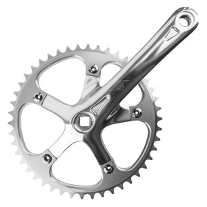 Origin8 Cranksets and Arms Origin8 SST 165x46 103mm JIS Square Taper crankset silver/silver