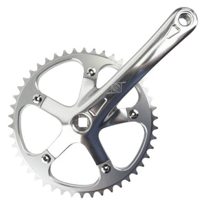 Origin8 Cranksets and Arms Origin8 SST 175x46 103mm JIS Square Taper crankset silver/silver