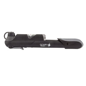 Origin8 Floor Pumps Origin8 Air-Surge Road 2-Stage Frame Pump  Analog PV/SV 130psi 8.6` Nylon Black