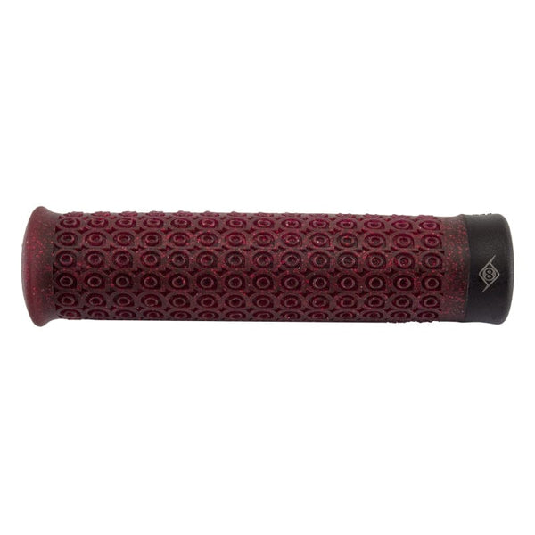 Origin8 Grips Origin8 Stickr Locking Glitter Red 132mm Single Lock On