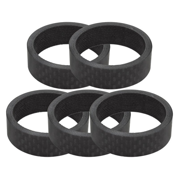 Origin8 Headsets Origin8 3K Carbon Fiber Headset Spacers SHIS Spacer 1-1/8` x 10mm Carbon 5 Spacers Carbon
