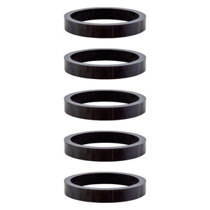 Origin8 Headsets Origin8 UD Carbon Fiber Headset Spacers SHIS Spacer 1-1/8` x 5mm Carbon 5 Spacers Carbon