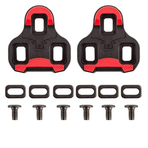 Origin8 Pedals Origin8 Split 9 KEO Compatible Cleats  Black/Red Look Keo 9° Float