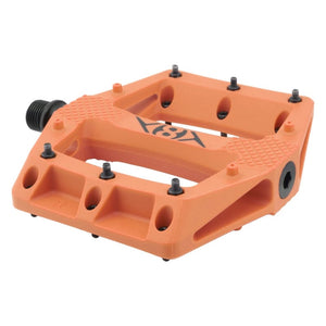Origin8 Pedals Origin8 Strapd Platform 9/16` 1 Sealed and 1 Sleeve Orange Composite 113x114x20mm