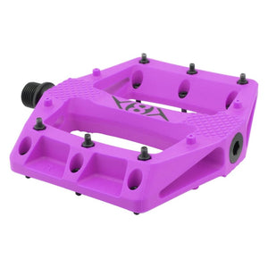 Origin8 Pedals Origin8 Strapd Platform 9/16` 1 Sealed and 1 Sleeve Purple Composite 113x114x20mm
