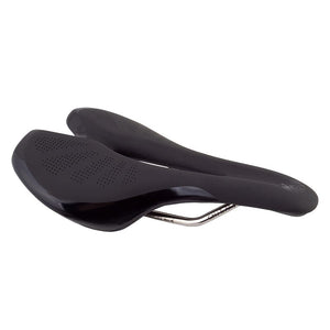 Origin8 Saddles Origin8 Throne Flo XL Road Road CrN-Ti Alloy Air Foam Black 244mmx158mm 260g Flo Vent