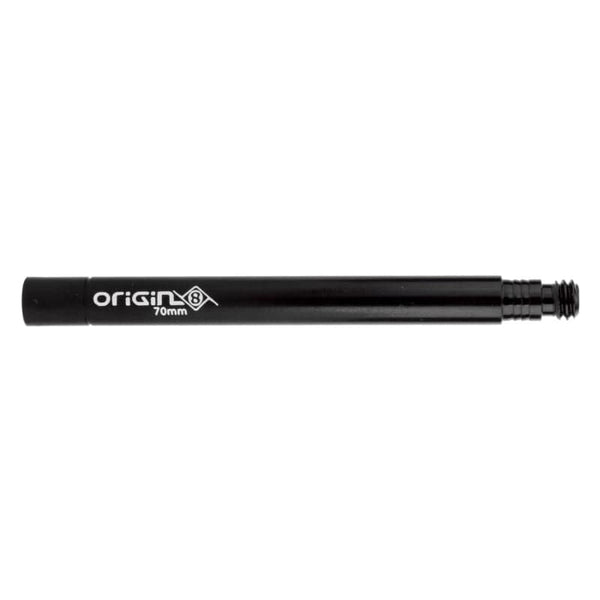 Origin8 Valve Caps & Parts Origin8 External Valve Extender External 70mm AL6061 Black