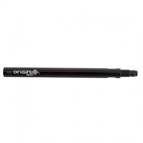Origin8 Valve Caps & Parts Origin8 Integrated Valve Extender Integrated 70mm AL6061 Black