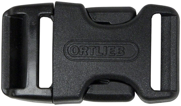 Ortlieb Bag Accessories Ortlieb Repair Buckles Fits 25mm Straps. Male Female Buckle Set sold as one pair use on an adjustable strap of webbing BLK