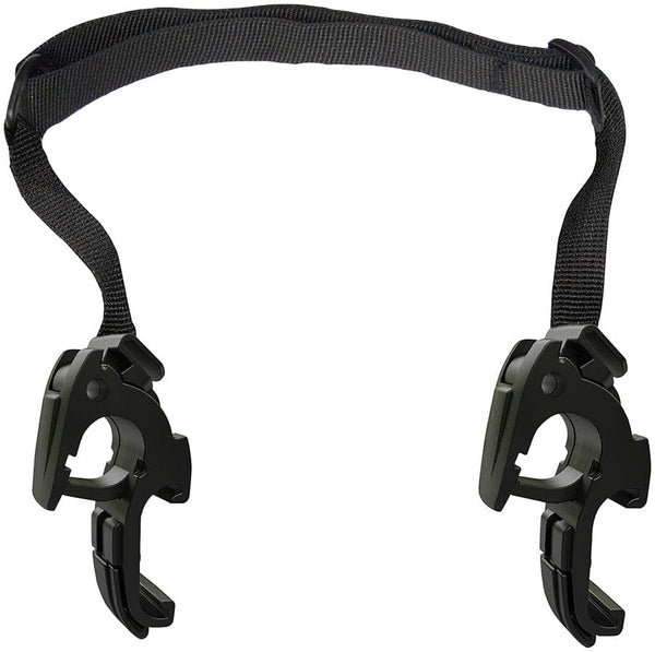 Ortlieb Bag Accessories Ortlieb Replacement Pannier Hooks For QL2.1 Systems Fits 18mm Rails Only no inserts Pair BLK