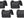 Ortlieb Bag Accessories QL2.1/QL2 / 8Mm, 10Mm, 12Mm Ortlieb Rail Reducers