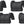 Ortlieb Bag Accessories QL2.1/QL2 / 8Mm, 10Mm, 12Mm Ortlieb Rail Reducers