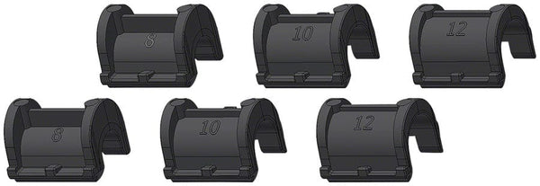 Ortlieb Bag Accessories QL2.1/QL2 / 8Mm, 10Mm, 12Mm Ortlieb Rail Reducers