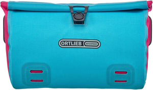 Ortlieb Handlebar Bags Ortlieb Velo-Sling Handlebar Bag - 3L Cyber Blue/Pink