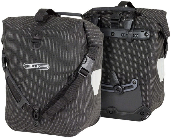 Ortlieb Panniers Ortlieb Sport-Roller High Visibility: 25 Liter Pair Black