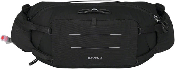 Osprey Lumbar & Hip Packs Black Osprey Raven 4 Hydration Lumbar Pack
