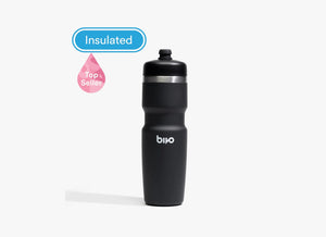 Ottawa Bike and Trail, LLC Water Bottle Black Bivo Trio Lightweight Stainless Water Bottle 21 oz Insulated