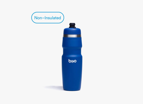 Ottawa Bike and Trail, LLC Water Bottle Blue Bivo Duo Lightweight Stainless Water Bottle 25 oz Non-Insulated