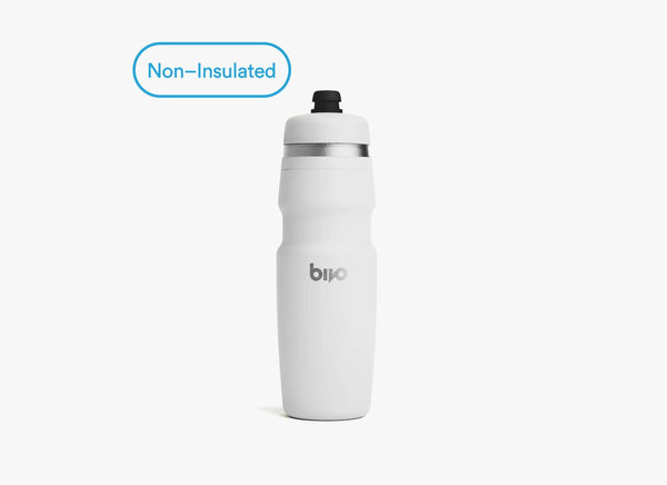 Ottawa Bike and Trail, LLC Water Bottle Roadie White Bivo Duo Lightweight Stainless Water Bottle 25 oz Non-Insulated