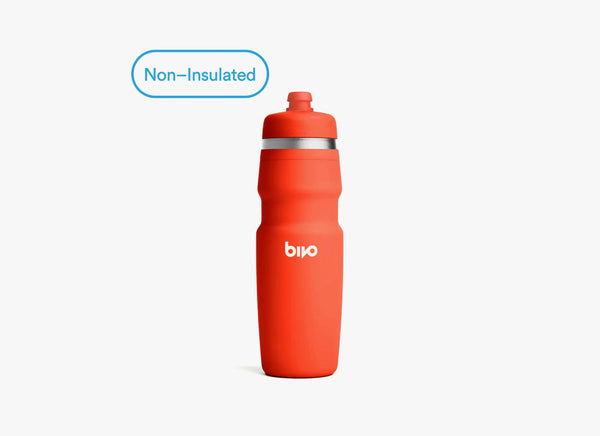 Ottawa Bike and Trail, LLC Water Bottle Tomato Bivo Duo Lightweight Stainless Water Bottle 25 oz Non-Insulated