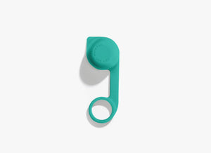 Ottawa Bike and Trail, LLC Water Bottle Turquoise Bivo Gravity Flow Replacement Dirt Cap