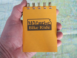 Ottawa Bike and Trail Shop Merch Golden Wheat Moonrise Bike Ride Mini Jotter