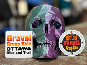 Ottawa Bike and Trail Shop Merch Gravel Group Ride Stickers