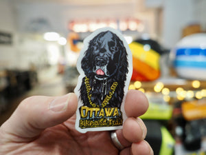 Ottawa Bike and Trail Shop Merch Logo Sticker
