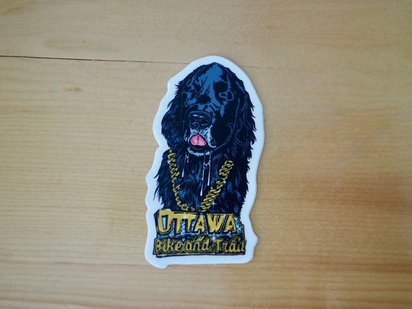 Ottawa Bike and Trail Shop Merch Logo Sticker