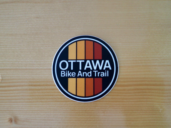 Ottawa Bike and Trail Shop Merch Logo Sticker