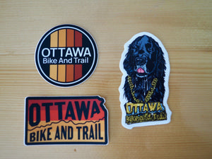 Ottawa Bike and Trail Shop Merch Logo Sticker